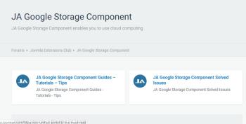 JA Google Storage